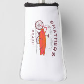 スマザービーチ鍵ウエストヴィンテージビーチサーフィン ゴルフヘッドカバー (回転90)