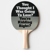 スマックおもしろいトーク引用文の失敗からくそスポーツ 卓球ラケット (正面)