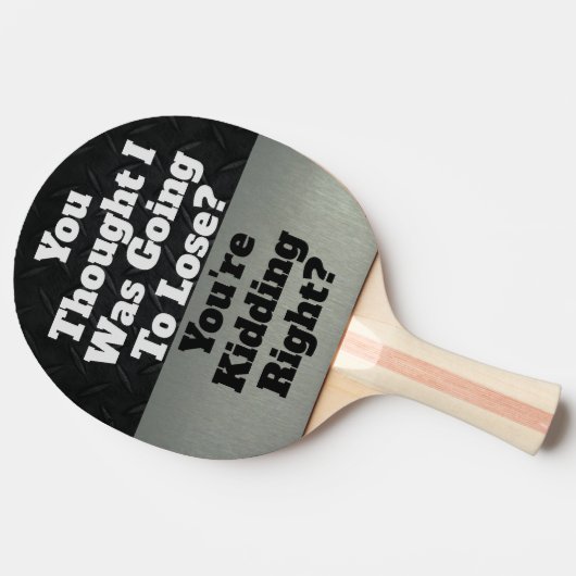 スマックおもしろいトーク引用文の失敗からくそスポーツ 卓球ラケット (横)