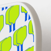 スマッシュのを消カスタムすな ピックルボールラケット (左詳細)