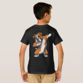 「スマッシュ炸裂！」ピックルボールTシャツ Tシャツ (裏面フル)
