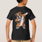 「スマッシュ炸裂！」ピックルボールTシャツ Tシャツ (裏面)