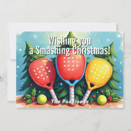 🎾🎄スマッシュ＆スパークル オリジナルメッセージ シーズンカード