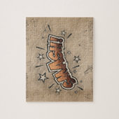 スマッシュ！ヴィンテージ漫画ブックスチームパンクポップ・アートのアート ジグソーパズル (縦)