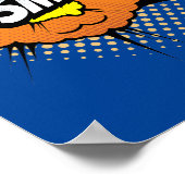 スマッシュ!動的なアーポップ・アートのト漫画の影響 ポスター (角)