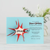 スマッシュItセラピー招待状 招待状 (スタンド正面)