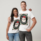 スマッジ キャット アグリー クリスマス スウェーター (1) Tシャツ (ユニセックス)