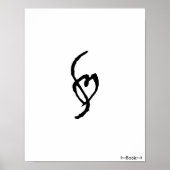 スマットマーク署名ポスター ポスター (正面)