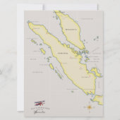 スマトラの地図 (裏面)