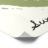 スマトラの地図 ポスター (角)