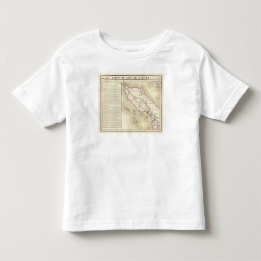 スマトラオセアニア11無し トドラーTシャツ (正面)