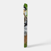 スマトラトラ野生動物写真 iPhone 16ケース (左側面)