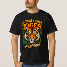 スマトラトラ・インドネシアの野生 Tシャツ