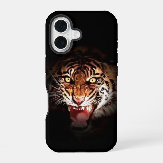 スマトラトラ iPhone 16ケース (裏面)