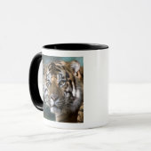 スマトラトラ (Panthera tigris sumatrae) マグカップ (正面左)