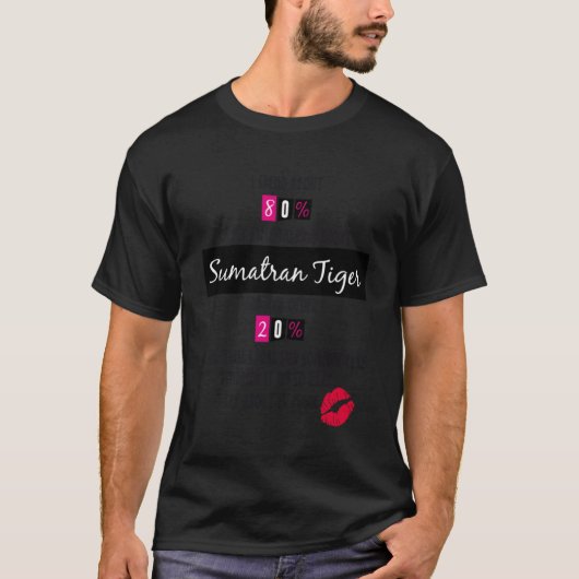 スマトラトラ Tシャツ (正面)