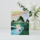 スマトラ山脈 ポストカード (スタンド正面)