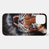 スマトラ・タイガー(Pantera tigris sumatrae)美容 Case-Mate iPhoneケース (裏面 (横))