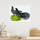 スマトラ：青ペア ポスター (キッチン)