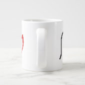 スマフィンラブジャンボマグ ジャンボコーヒーマグカップ (裏面)