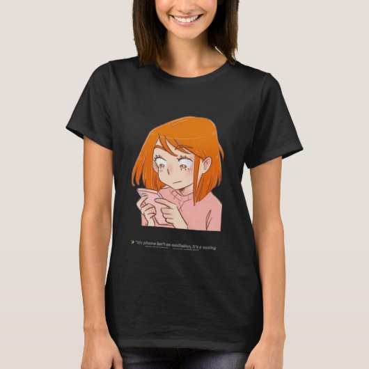 ✨ スマホ中毒ではない、Tシャツ Tシャツ (正面)