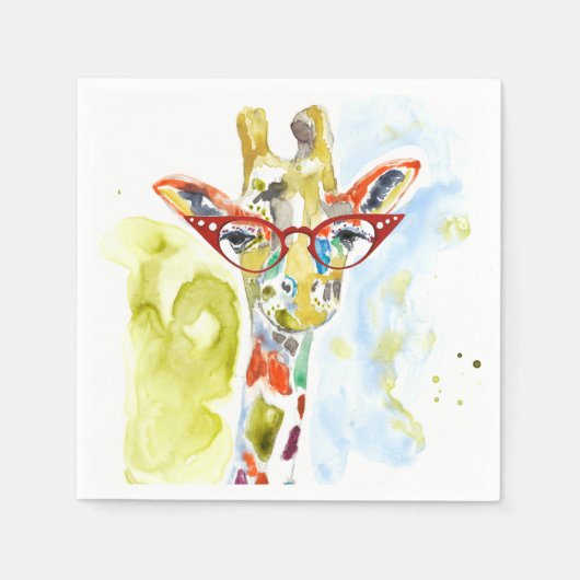 スマリーパンツキリン スタンダードカクテルナプキン (正面)