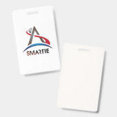 スマーティーアルテミスロゴ バッジ (正面＆裏面)