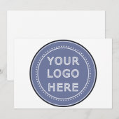 スマートで洗練された、パーソナライズされた シーズンカード (正面/裏面)