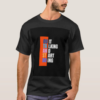 スマートな人々のためのブラックハーフスリーブシャツ Tシャツ