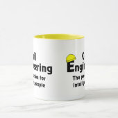 スマートな土木エンジニア マグカップ (中央)