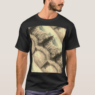 スマートな男性のためのユニークなデザイン Tシャツ