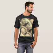 スマートな男性のためのユニークなデザイン Tシャツ (正面フル)