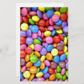 スマートな背景 便箋 (正面/裏面)