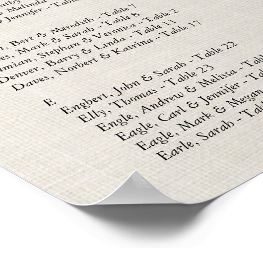 スマートエレガンス ラベンダー ウェディングコレクション ポスター (角)