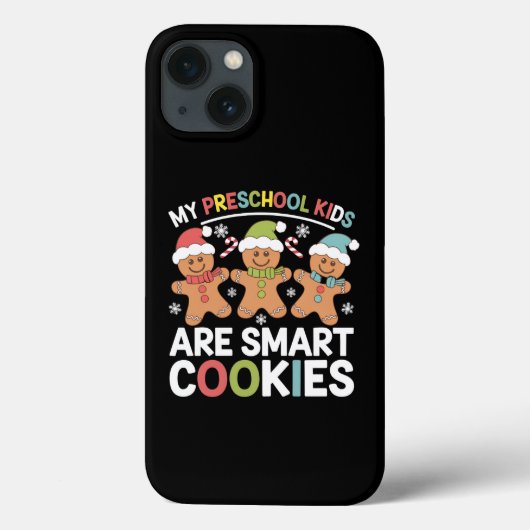 スマートクッキーな年少さん 先生へのクリスマスプレゼント Case-Mate iPhoneケース (裏面)