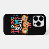 スマートクッキーを教える先生 バックトゥスクール iPhoneケース (裏面横)