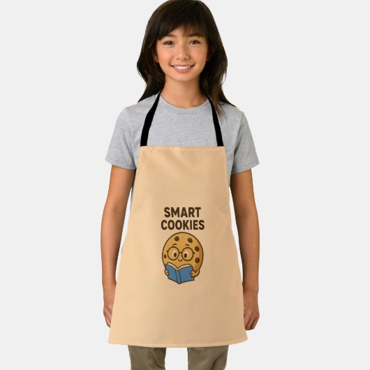 スマートクッキー – 学び、成長、輝く 🍪📚 エプロン (インサイチュ)