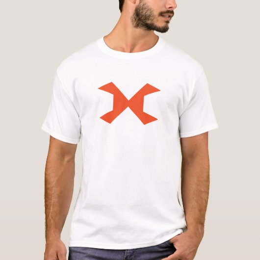 スマートゲーミングイニシャル X モノグラム Tシャツ (正面)