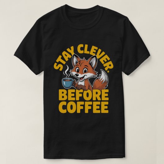 スマートフォックスTシャツ Tシャツ (デザイン正面)