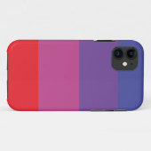 スマートフォンケース |色のストライプの組み合わせ |カスタム Case-Mate iPhoneケース (裏面(横))