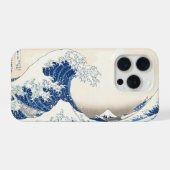 スマートフォンケースGreat Wave off Kanagawa Japanese Ukiyo-e iPhoneケース (裏面横)