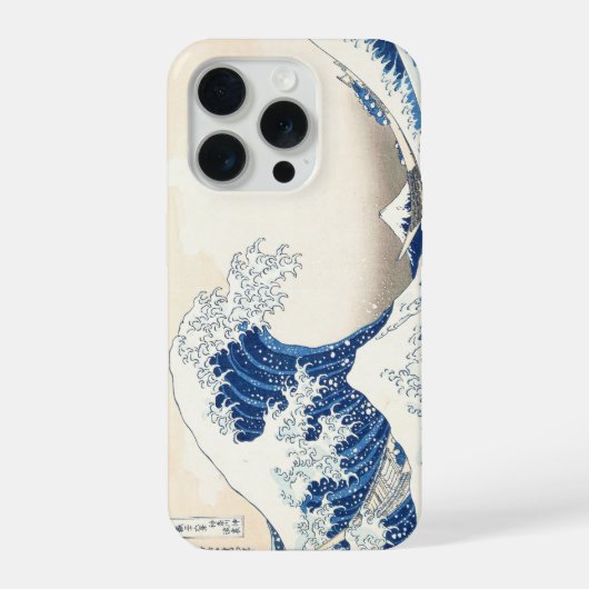 スマートフォンケースGreat Wave off Kanagawa Japanese Ukiyo-e iPhoneケース (裏面)