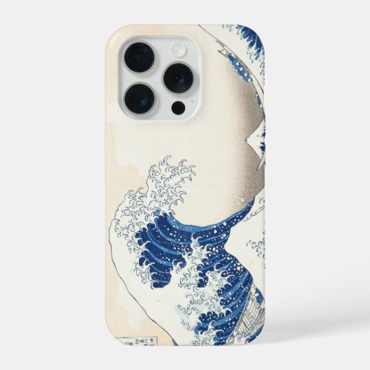 スマートフォンケースGreat Wave off Kanagawa Japanese Ukiyo-e iPhoneケース (裏面)