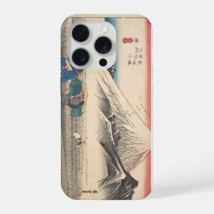 スマートフォンケースHiroshige Mount Fuji Ukiyo-e iPhone 15 P Proケース