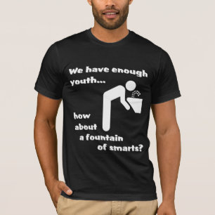 スマートフォントの泉 楽しいTシャツ 冗談 Tシャツ