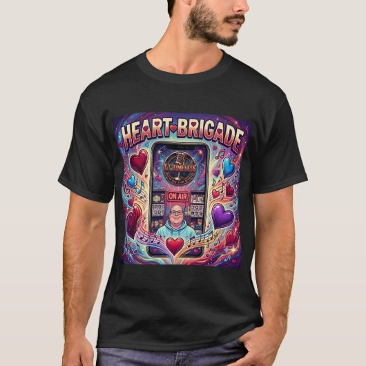 スマートフォン ハートブリゲード Tシャツ (正面)