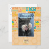 スマートマウス猫 ポストカード (正面/裏面)