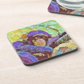 スマートミックス動物 – チンパンジー3 コースター (左側)