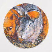 スマートミックス動物 – バニー ラベル (デザイン2)