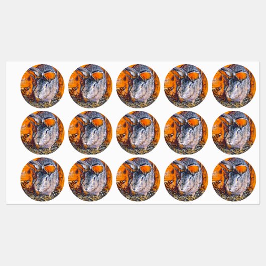 スマートミックス動物 – バニー ラベル (シート)